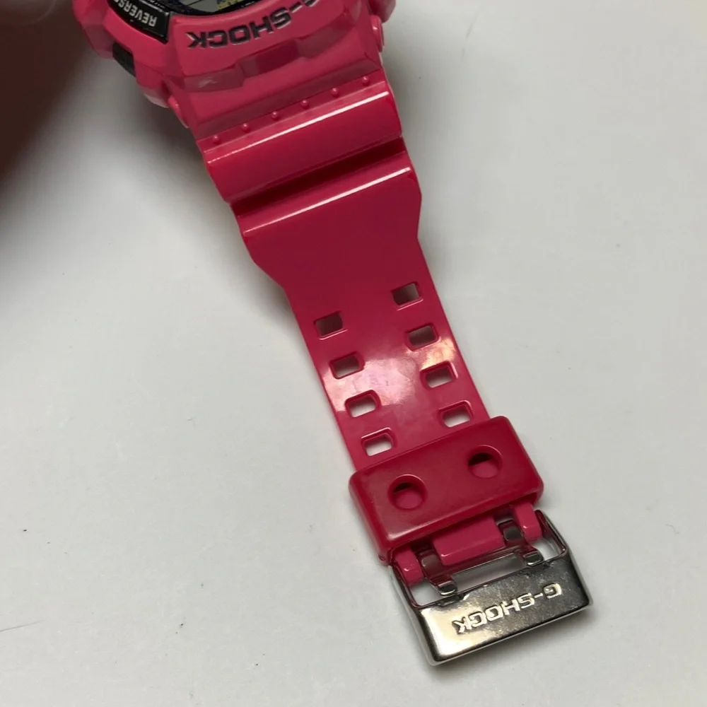 Casio Gshock, GLS-8900 pink positive display, low temp lcd, working battery